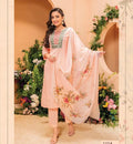 Peach Cotton Suit