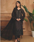 Black Khaddar Suit
