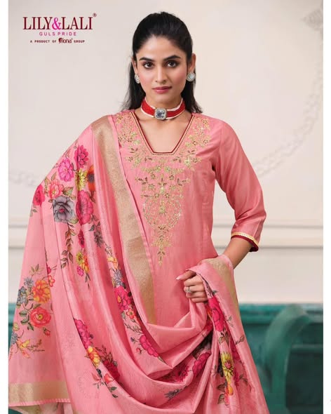 Peach Roman Silk Suit