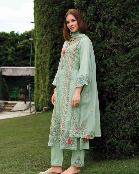 Mint Cotton Radiance Set