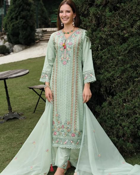 Mint Cotton Radiance Set