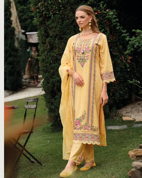 Yellow Cotton Radiance Set