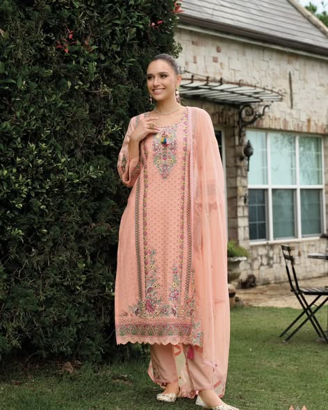 Peach Cotton Radiance Set