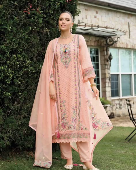 Peach Cotton Radiance Set